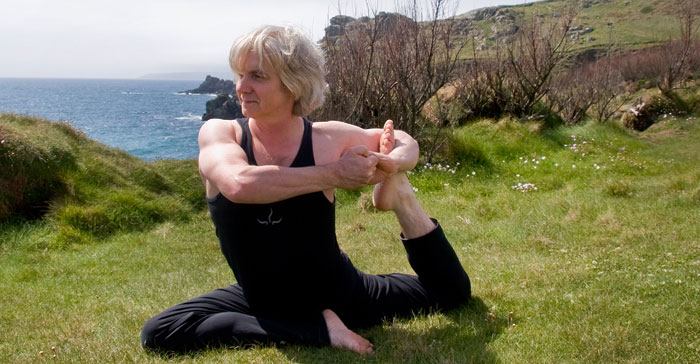 Yoga teacher Phil Aston