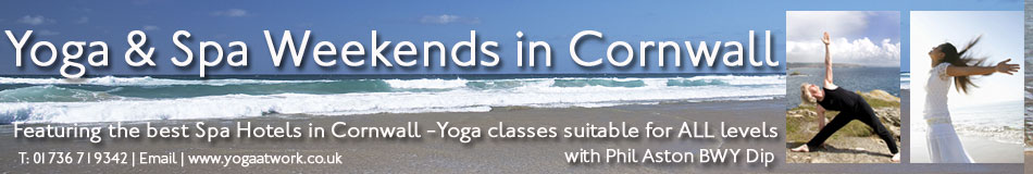 yoga spa breaks weekends in cornwall UK